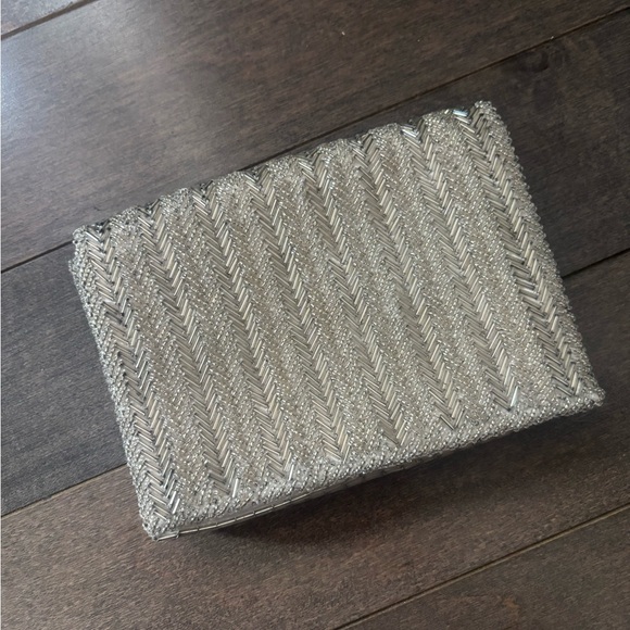 Small Vintage Beaded Clutch - Picture 1 of 4